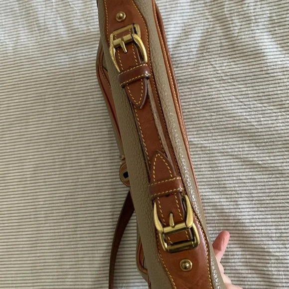 Dooney & Bourke Vintage Leather Messenger Crossbody - Picture 5 of 6